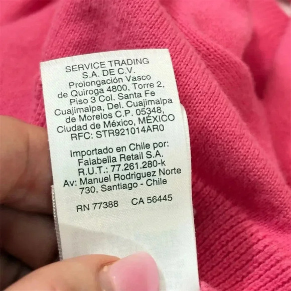 Crewcuts Girls' Pink Cotton Cardigan Sweater Size 10 Long Sleeve - Picture 8 of 9